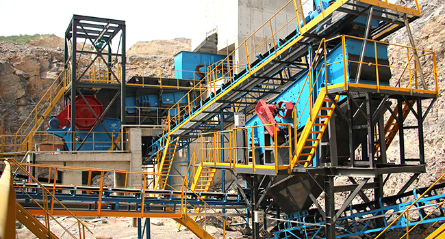 60-80t/h sand making production line equipment