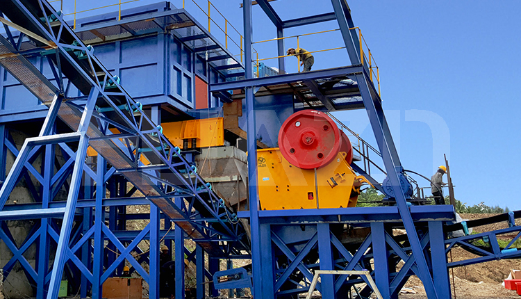 What Equipment will be used in the Sand Making Production Line?