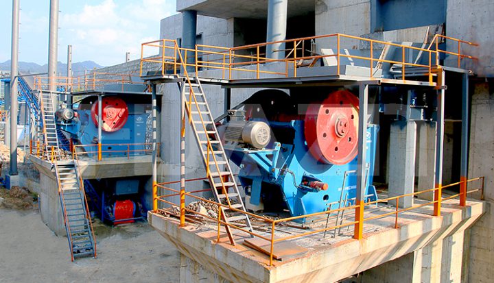 jaw crusher production line