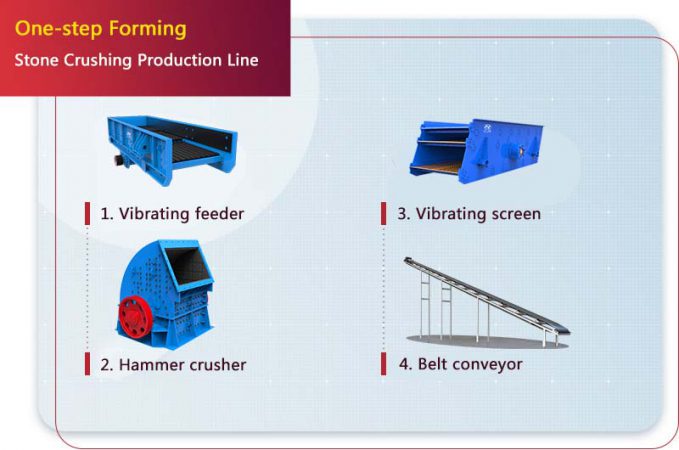 stone crusher production line configuration