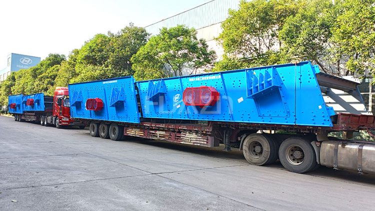 vibrating screen delivery