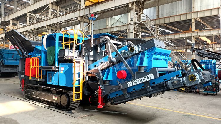 mobile cement crusher
