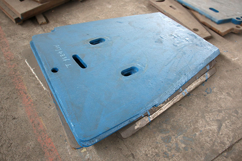 jaw crusher side plate