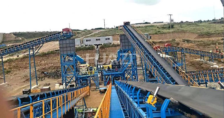Belt Conveyor for Stone Crushing Production Line